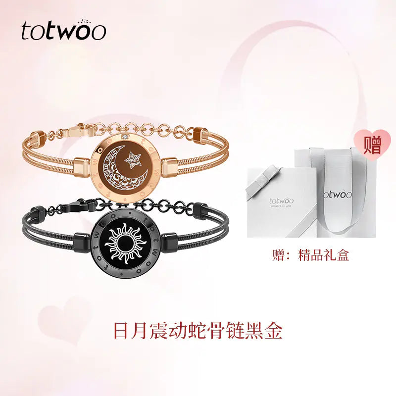 Totwoo Smart Bracelet with Flash & Vibration for Couples