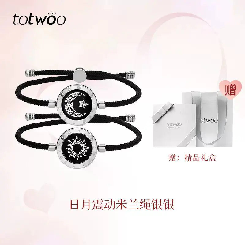 Totwoo Smart Bracelet with Flash & Vibration for Couples