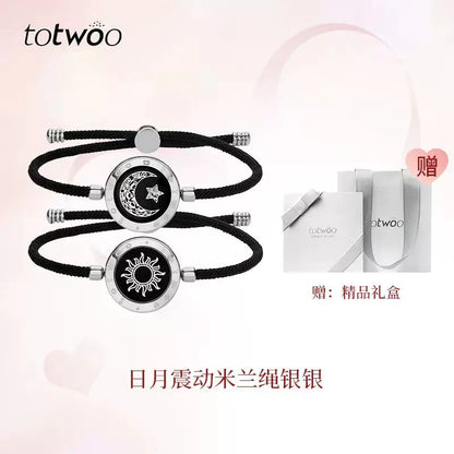 Totwoo Smart Bracelet with Flash & Vibration for Couples