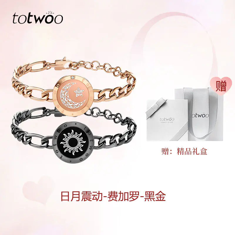 Totwoo Smart Bracelet with Flash & Vibration for Couples