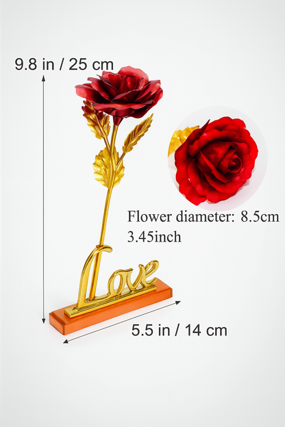 𝐑𝐞𝐝 𝐫𝐨𝐬𝐞 𝐰𝐢𝐭𝐡 𝐥𝐨𝐯𝐞 𝐬𝐭𝐚𝐧𝐝 ! 𝐛𝐞𝐬𝐭 𝐟𝐨𝐫 𝐠𝐢𝐟𝐭