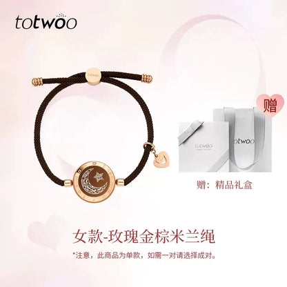 Totwoo Smart Bracelet with Flash & Vibration for Couples