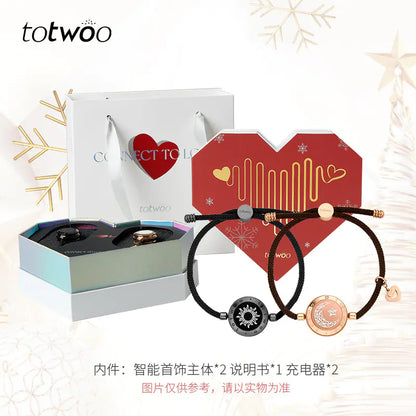 Totwoo Smart Bracelet with Flash & Vibration for Couples